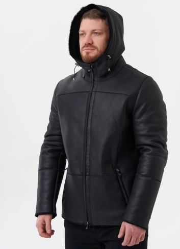Мужская дубленка  фото