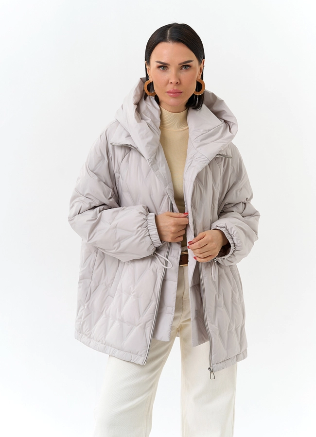 Женская демисезонная парка модель № 32720 универмаг малина