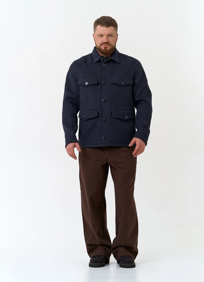 Мужское пальто модель № 33199 универмаг малина фото